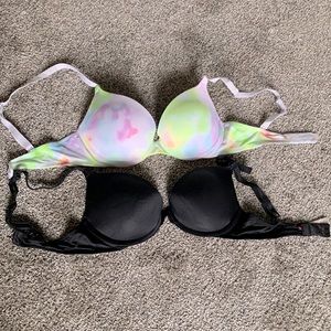 VS Pink Push Up Bras 32C